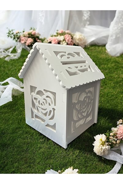 MIKKA STYLE Gift Box House Rose 31.5x26x39cm