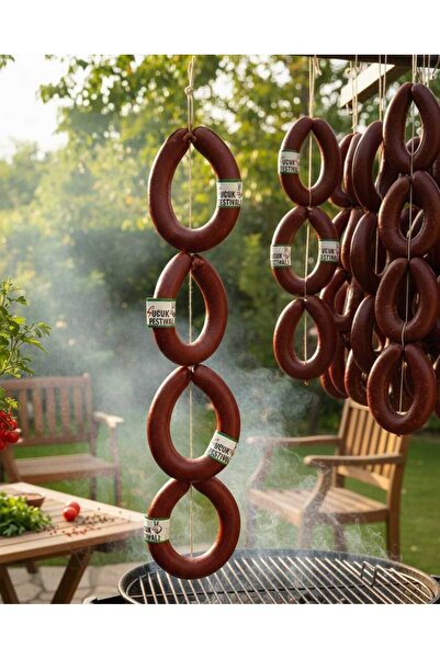 SucukFestivali SUCUK FESTİVALİ 5 KG SUCUK %100 HAKİKİ AFYON SUÇUĞU HELAL SERT...