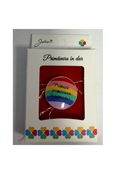 Flippy Martisor Brosa Mica in Cutie, Dimensiune Brosa 2.5-3 cm, Material Metal, Model 20