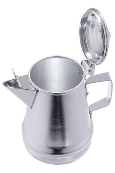 Generica إبريق قهوة فضي