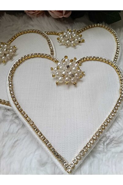 ZEYNEP ELA KAHVE YANI KALPLİ SUNUM PEÇETE 3 ADET