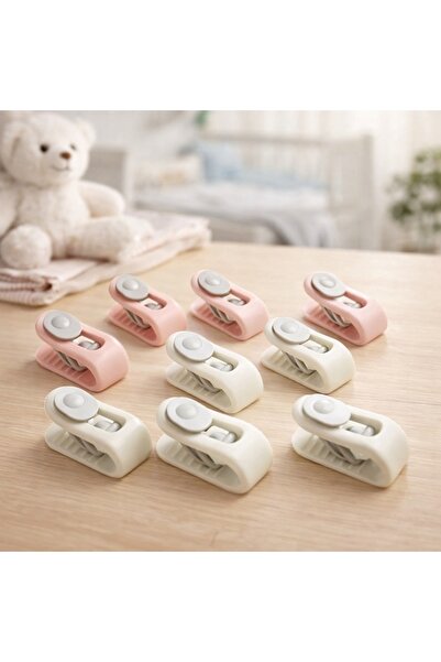 obrigado مشابك تثبيت اللحاف والفرشة 10 قطع - مستلزمات منزلية مضادة للانزلاق