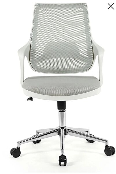 OBC VİZYON SEPET BEYAZ KOLLU ÇALIŞMA SANDALYESİ-OFİS KOLTUĞU