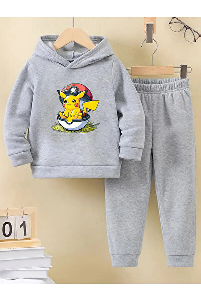 Machi Winter Boys' Tracksuit Set 5 6 7 8 9 10 11 12 Years Old Pikachu