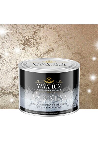 YaYa Color Argentina Luxury Decorative Paint, Light Brown, with 3D Starry Eff...