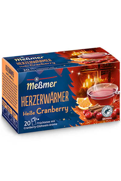 Messmer Winter Tea, Messmer, with mulled wine and cranberry flavor, 45g
