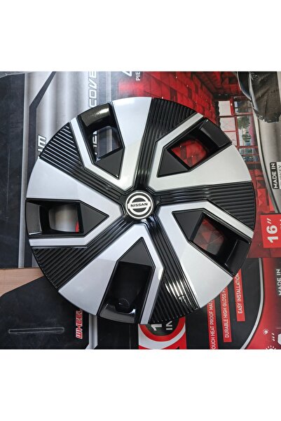 Universal Nissan Micra Uyumlu 15 inç Jant Kapağı 4'lü Takım Amblem Hediyeli