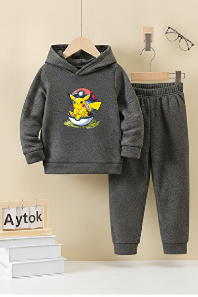 Machi Winter Boys' Tracksuit Set 5 6 7 8 9 10 11 12 Years Old Pikachu