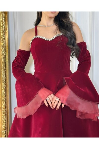 Kayla فستان جوخ راقي