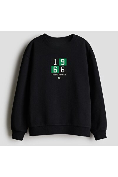 Bestteks HODRİ MEYDAN YEŞİL BEYAZ SWEATSHİRT TSHİRT UNİSEX