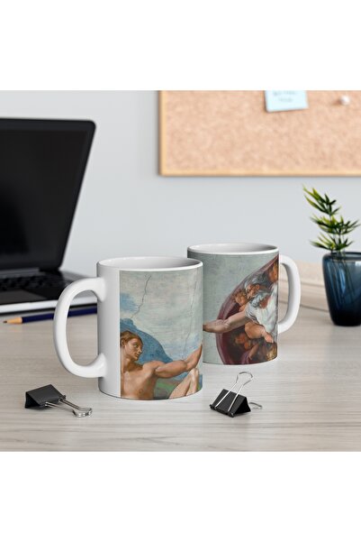 FALAVİ Michelangelo Creation of Adam Trophy Art Trophy Hands Trophy