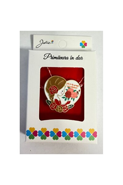 Flippy Martisor Brosa Mica in Cutie, Dimensiune Brosa 2.5-3 cm, Material Metal, Model 9
