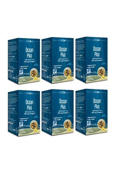 Orzax Ocean Plus 3 Al 2 Öde 1200 Mg Balık Yağı 90 Kapsül (2 Adet)
