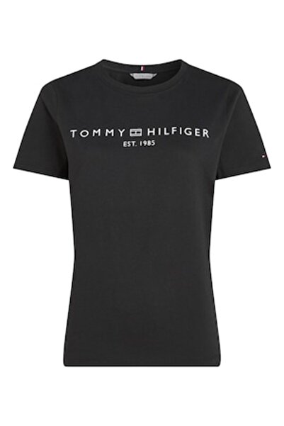 Tommy Hilfiger Βαμβακερό T-shirt με εκτύπωση λογότυπου