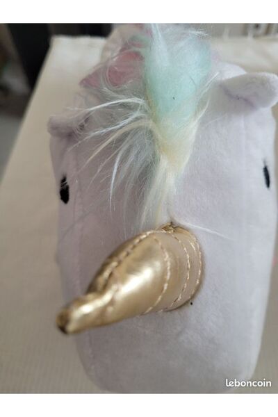 NO BRAND Papuci Pluș Unicorn Fermecat