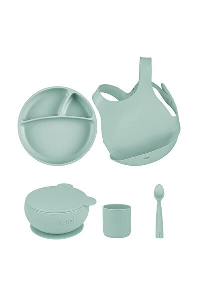 MATMEL مجموعة التغذية BLW ريفر جرين (قطعتين)