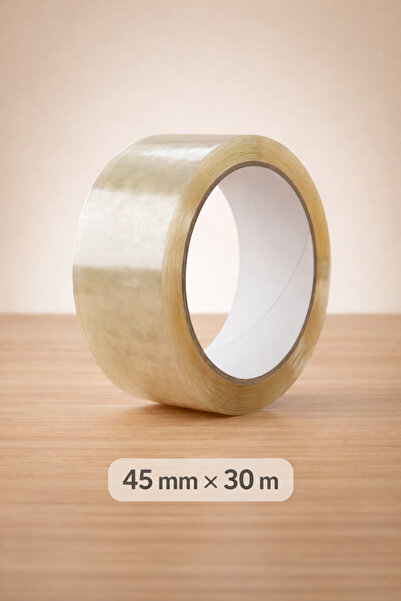 yusa stores Bandă adezivă transparentă 45mm x 30mt