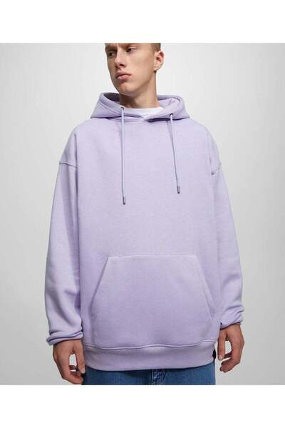 LOUD UNIVERSE هودي رجالي قصة فضفاضة واسع - مريح، سويت شيرت ناعم ومتين مع تصمي...