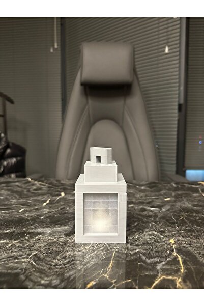 ECVATORLİNE Piksel Temalı Dekoratif Gece Lambası 11x6x6cm