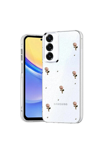 Twin Store غطاء جالاكسي S25 Fe بنمط الفيونكة - نمط 6