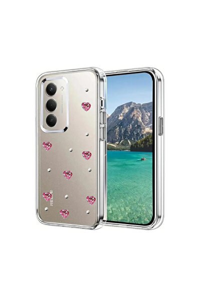 Twin Store غطاء ريدمي 15 4G بنمط الفيونكة - نمط 3