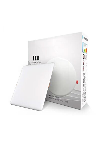 TrendyLux Aplica Led Patrata Incastrata cu Sistem Reglabil de Prindere, Putere 12W