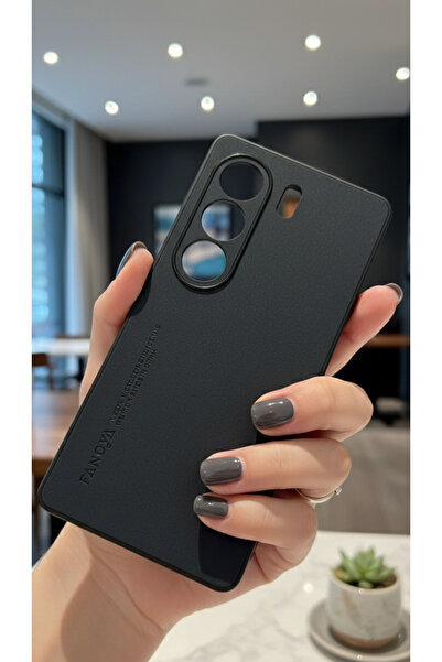 Hatreds Tecno Camon 40 Uyumlu Kılıf Kadife Tasarımlı Kamera Koruma Çıkıntılı ...