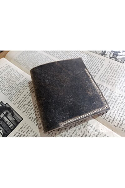 Mahfuz Genuine Crazy Leather All Handmade Minimalist Wallet 21*10 Dimensions Nnk4