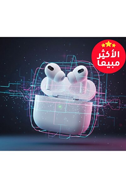 Generic سماعات Airpods pro مع شحن لاسلكي، 2 ميكروفون للمكالمات، مع حافظة شحن لأجهزة Android/iPhone