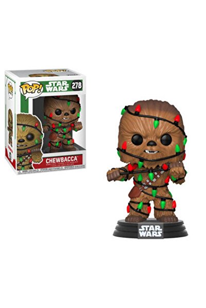 Funko شخصية بوب ستار وورز: هوليداي تشوباكا مع الأضواء