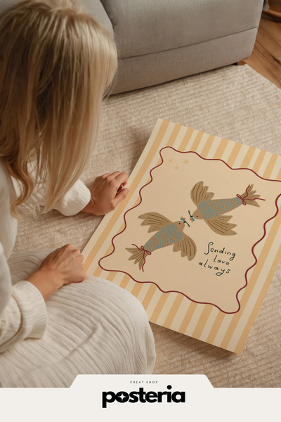 Posteria İskandinav, Bebek Ve Çocuk Odası, Bohem Çocuk Odası Dekoru, Çocuk Od...