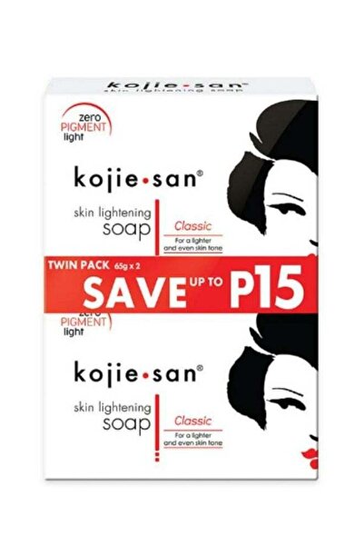 Kojie San صابون حمض الكوجيك لتفتيح البشرة، 65 غرام × قطعتين