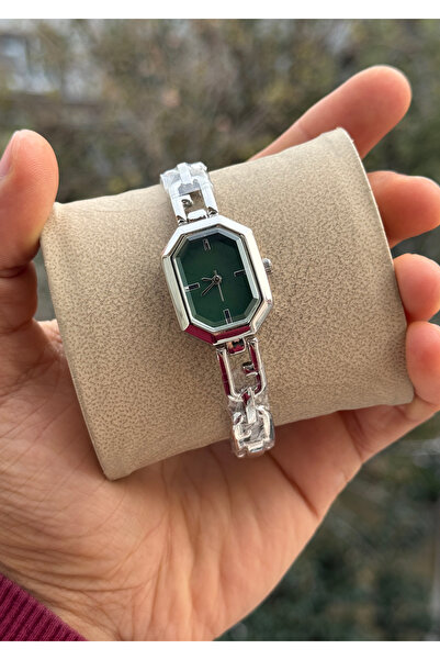 Tulpar New Season Special Chain Design Cord Octagonal Case Women's Wristwatch