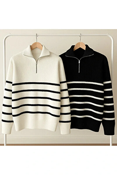 BLACK MODBLACK حزمة مفيدة مكونة من قطعتين، سترة ذات ياقة عالية من سيلانيك، سترة رجالية عالية الجودة