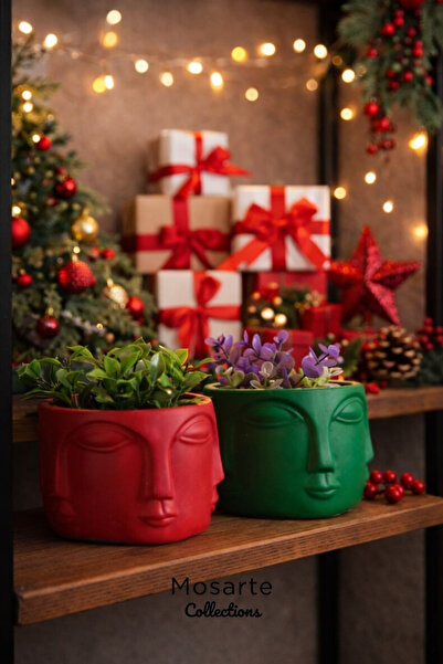 Mosarte Buda Series Minimalist Soyut Yüz Vazo / Heykel – Modern Dekoratif Obj...