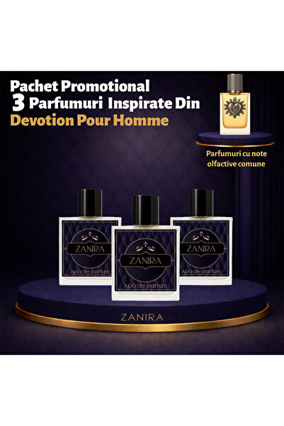 Zanira Promotional Set of 3 Perfumes 044 – Inspired by Devotion Pour Homme