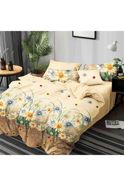 Pucioasa Bed linen for double bed 2 people Pucioasa, 6 pieces, Finet, DREAM-0174