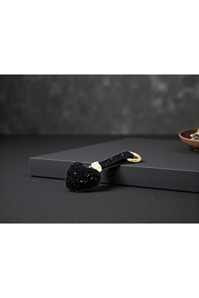 Tokkal Heart Stone Keychain & Bag Charm – Shiny Decorative Accessory |   New Year's Gift