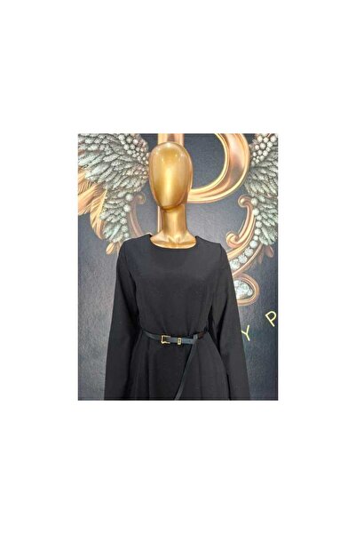 OEM ROCHIE NEAGRA STRASURI NEGRE ELISSE - BLACK, TALIE UNICA