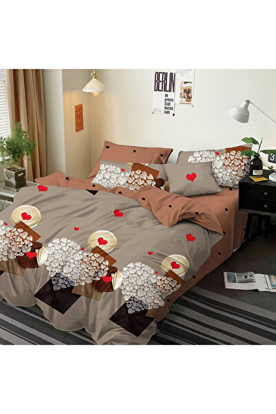 Pucioasa Bed linen for double bed 2 people Pucioasa, 6 pieces, Finet, DREAM-0190