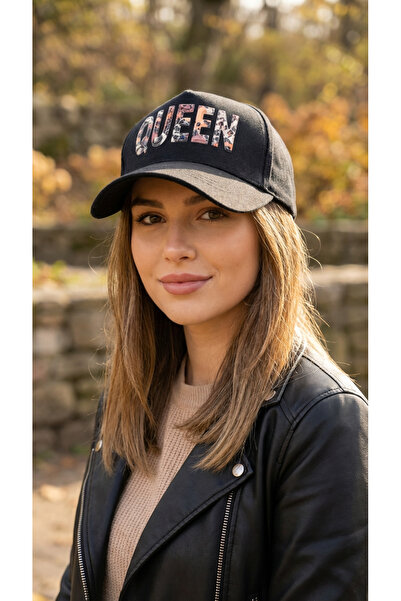 Kapin Queen Siyah Şapka - Siyah