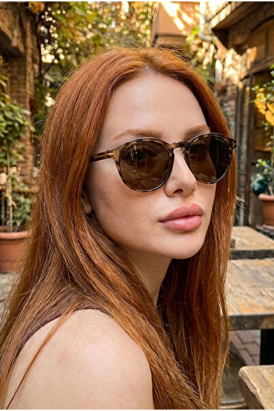 TARSS نظارات شمسية نسائية مستديرة من بروكلين |   حماية من الأشعة فوق البنفسجي...