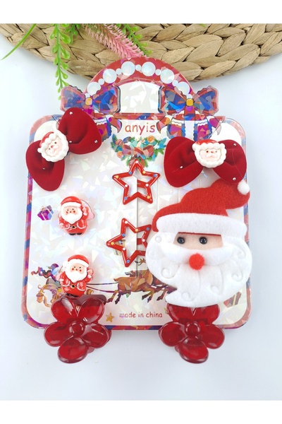 Butik Yılbaşı İçin Özel Toka Seti 9 Adet Yılbaşı Hediyesi