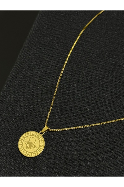 XUPING JEWELRY 18K altın kaplama gold yengeç burcu burç çelik kolye