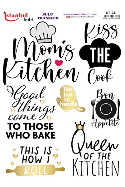 İstanbul Hobi Water Transfer Paper 25X35Cm St-026