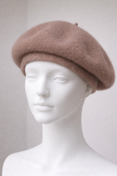 Store Ressam bere ressam şapka Angora kışlık