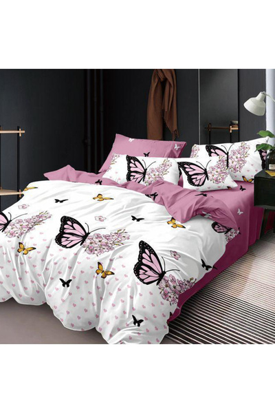 Pucioasa Bed linen for double bed 2 people Pucioasa, 6 pieces, Finet, DREAM-0162