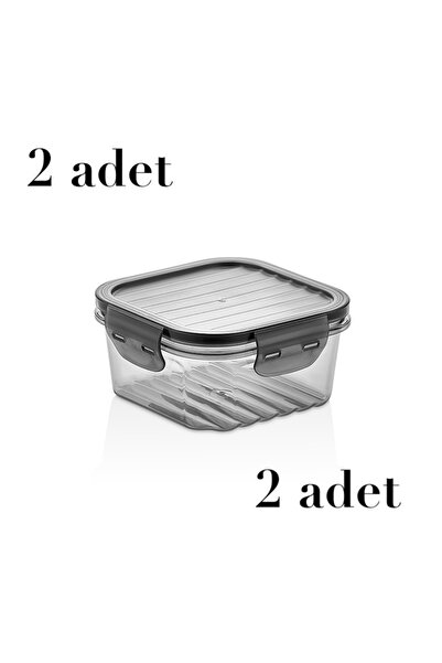 Mons Qlux 2 Pieces Leakproof Storage Container 800 ml Bpa Free Home School Of...