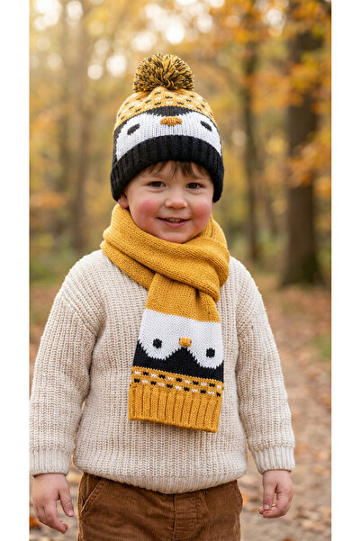 Kapin Children's Scarf Beanie Set of 2 1-4 Years Old Pilling Resistant Fabric