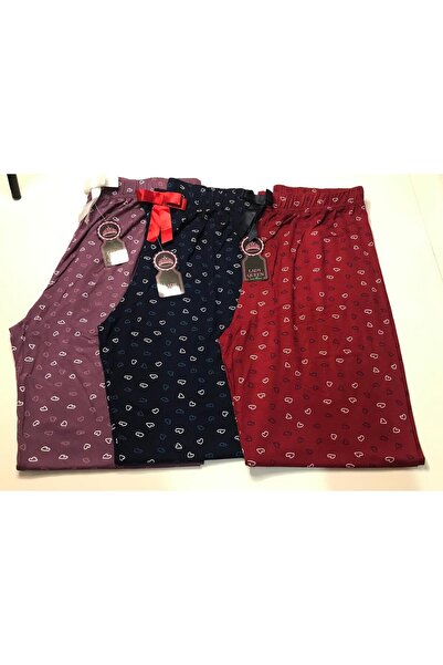 Lady Queen Ring Viskon Pijama Altı 3'lü